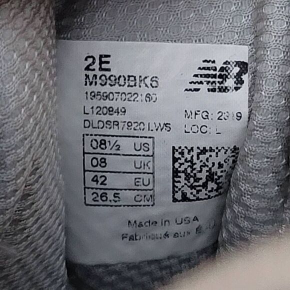 New balance 990 V6 - Men's shoes - Size 8.5 - Picture 11 of 11